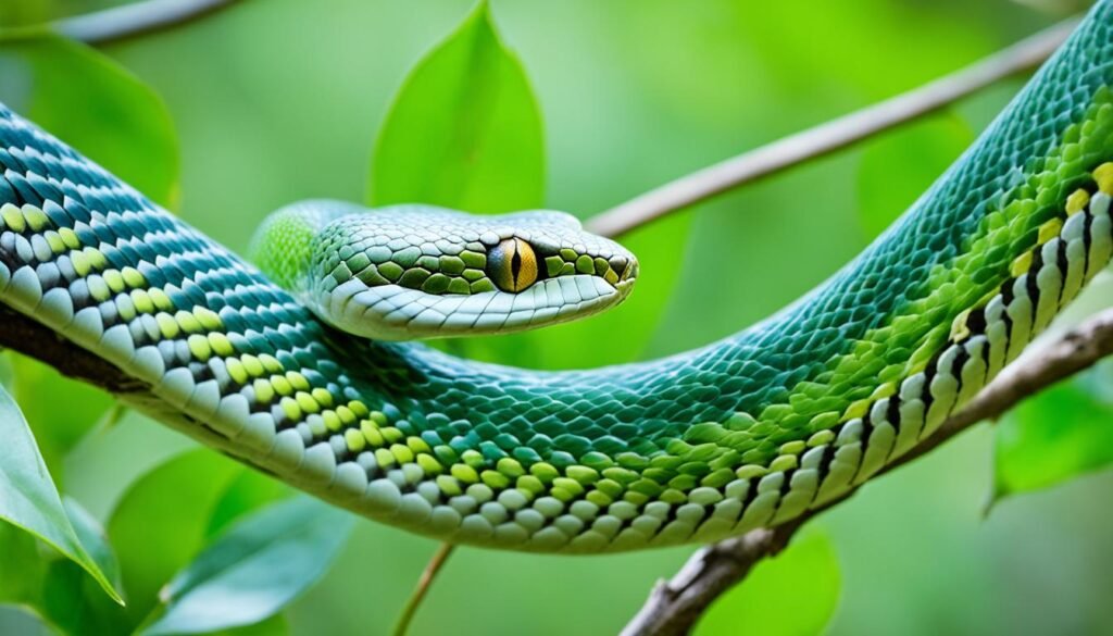 Boomslang in its natural habitat