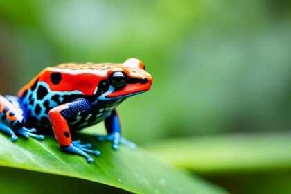 are poison dart frogs endangered