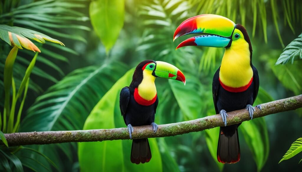 keel-billed toucan