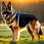 long haired german shepherd