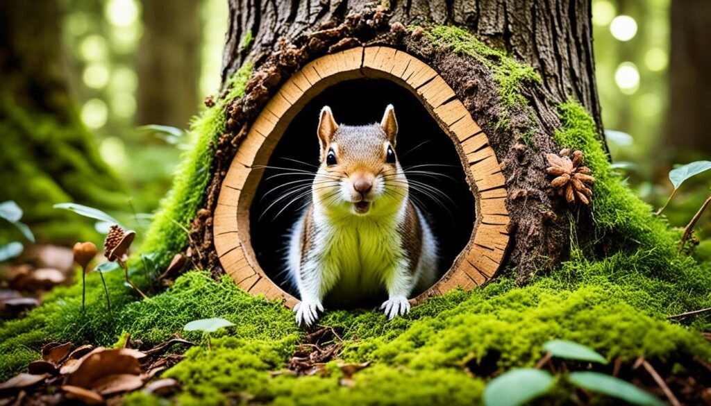 squirrel habitat