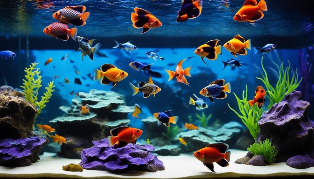 Oscar fish tank mates