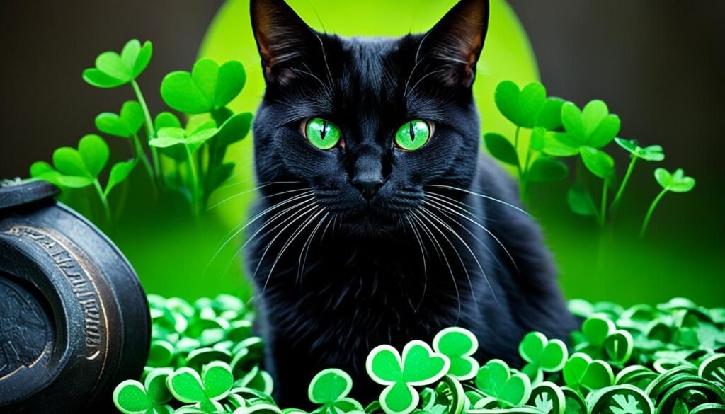 black cat good luck