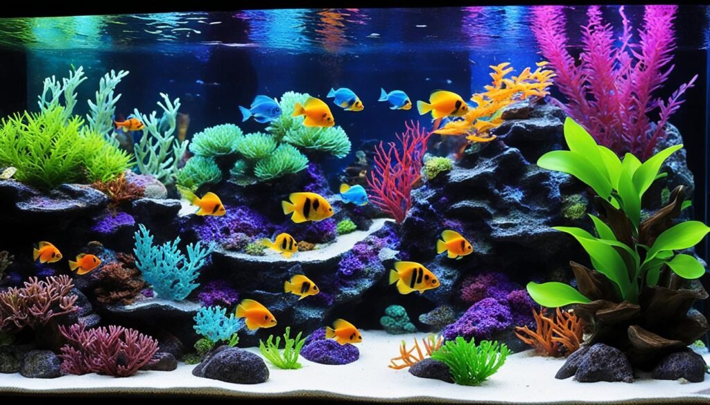 oscar fish tank decorations
