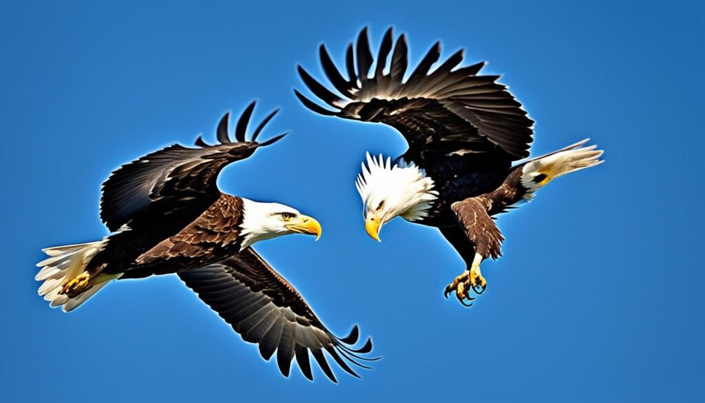 Bald Eagle Copulation