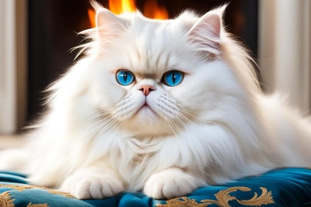 white persian cat