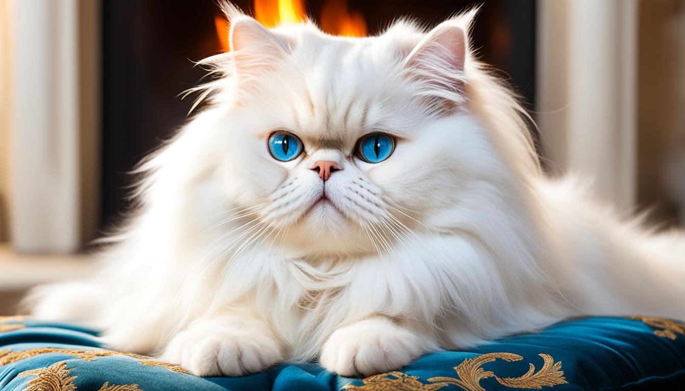 white persian cat