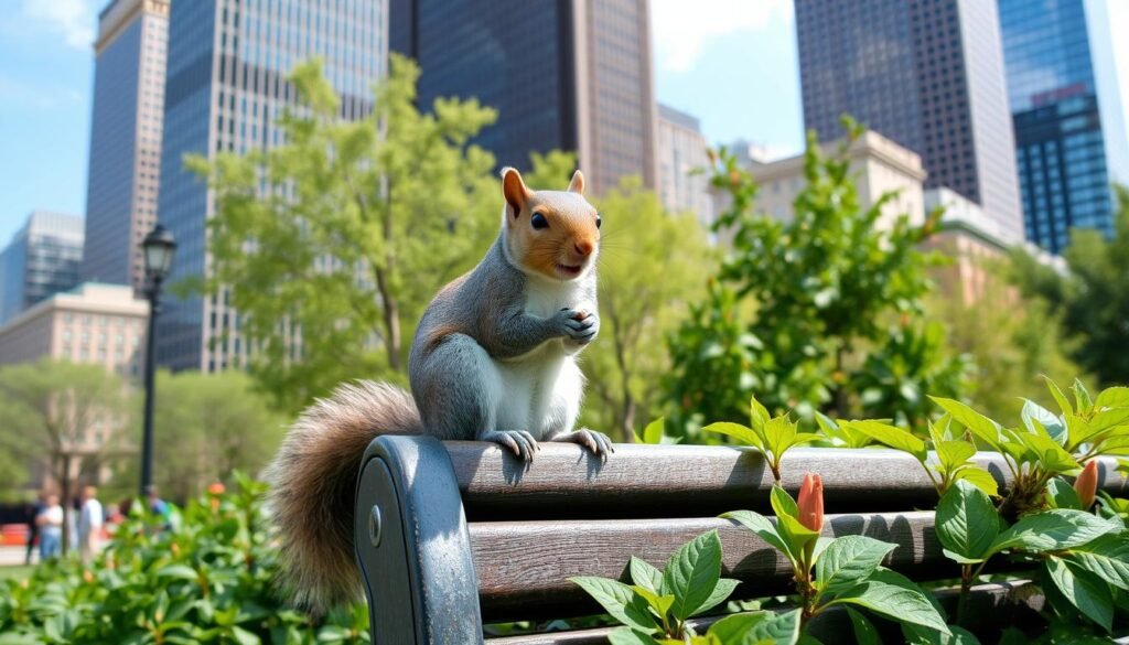 adaptable urban wildlife Eastern Gray Squirrel