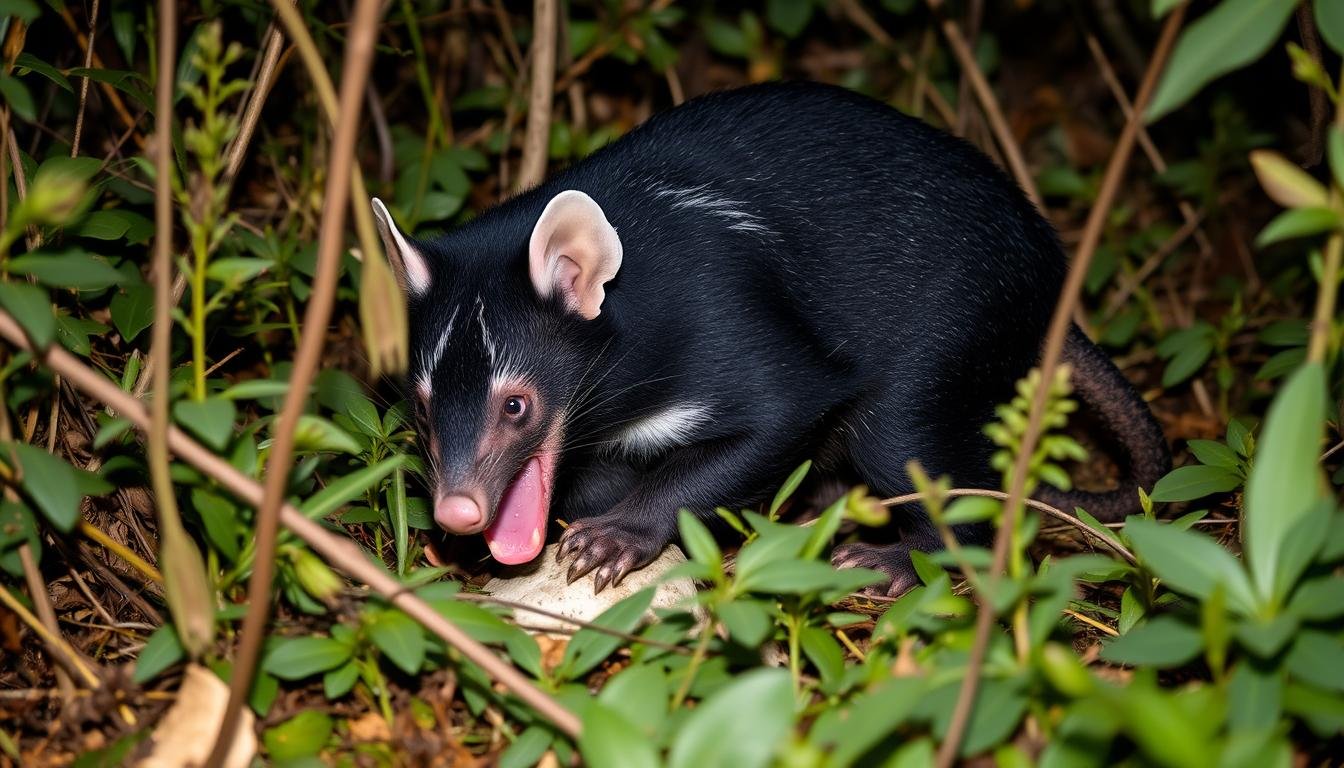 Tasmanian Devil Diet and Behavior