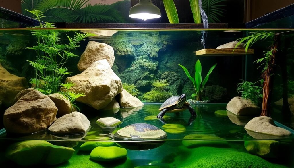 Turtle Tank Enclosure Setup