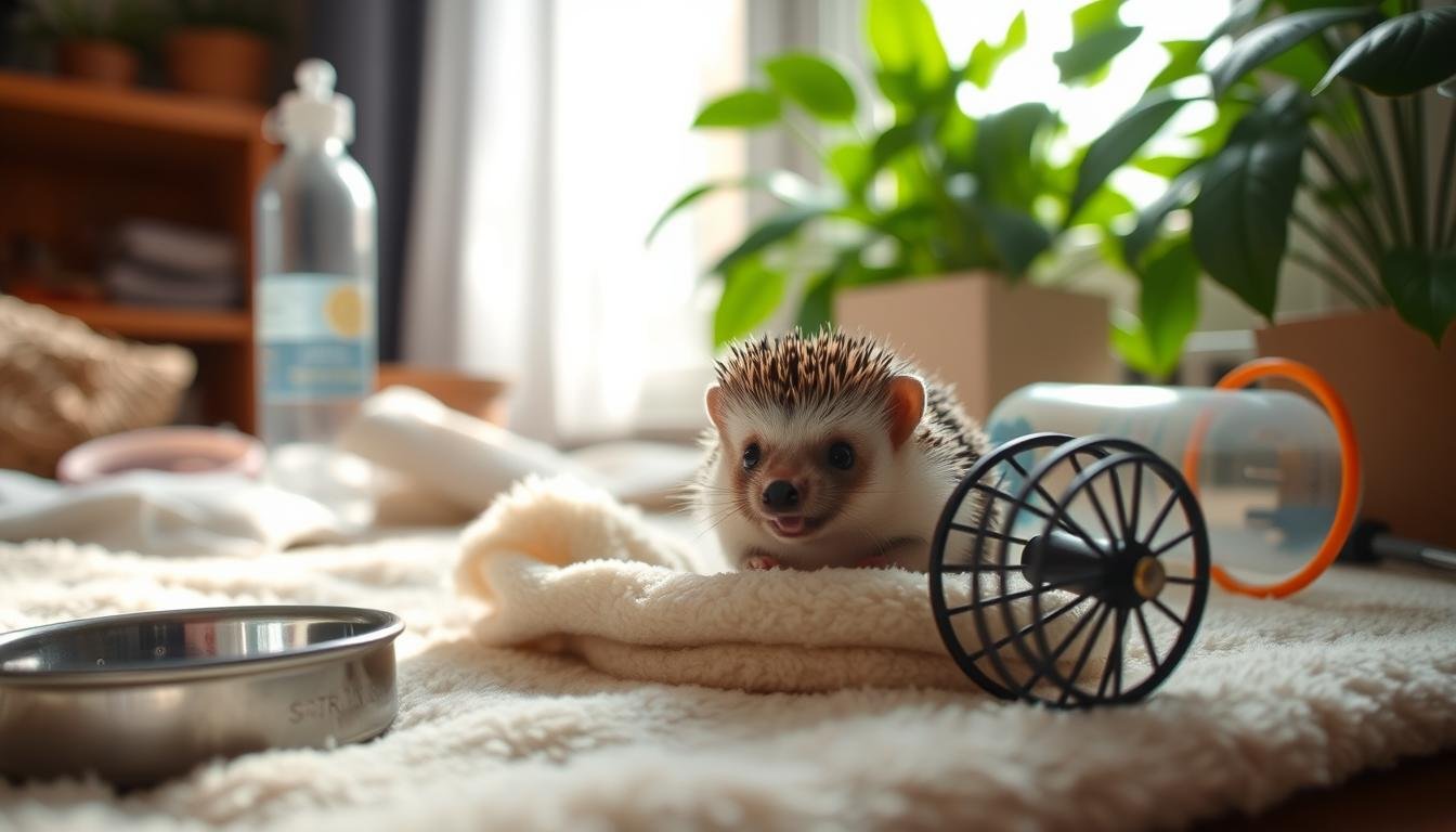 pet hedgehog care